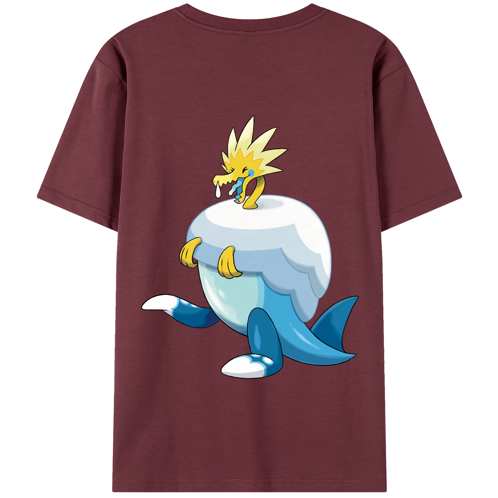 （画像用） ポケットモンスター Pokémon 綿100％半袖Tシャツ（背面プリント）